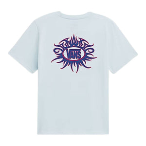 Vans Kids Torched Logo T-Shirt - Dawn Mist - Boys Skate Brand T-Shirt by Vans