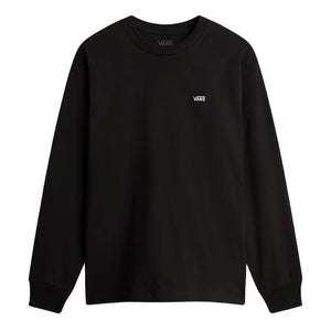 Vans Left Chest II Loose Fit Long Sleeve T-Shirt - Black - Mens Graphic T-Shirt by Vans