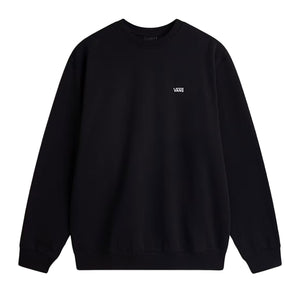 Vans Left Chest II Loose Fit Crew - Black - Mens Crew Neck Sweatshirt by Vans