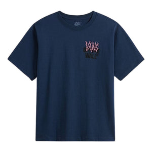 Vans Metal Wall T-Shirt - Navy - Mens Graphic T-Shirt by Vans