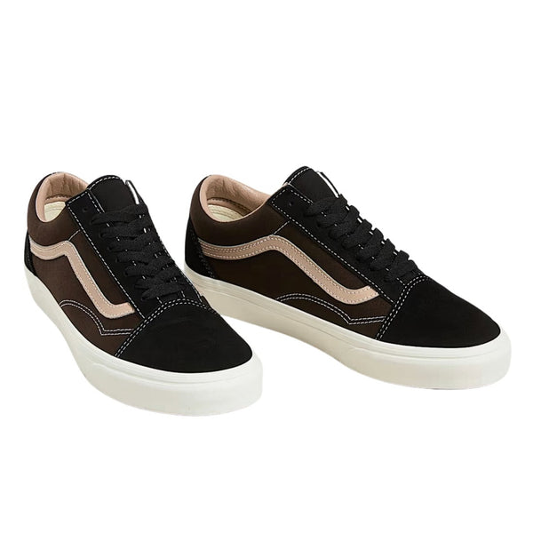 Vans Old Skool Tone Shoes Black/Brown Free UK Delivery Yakwax