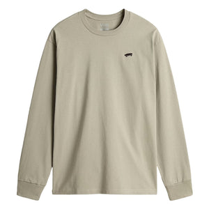 Vans Salton Loose Fit Longsleeve T-Shirt - London Fog - Mens Graphic T-Shirt by Vans