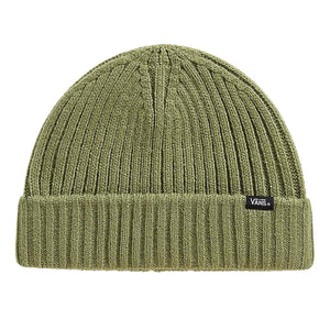 Vans Shallow Cuff Beanie - Loden Green - Fold Beanie by Vans