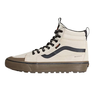 Vans Sk8-Hi Waterproof Insulated Winter Shoes - Oatmeal/Black - Mens High Top Trainers by Vans