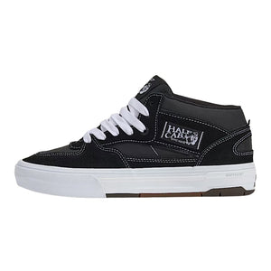 Vans Skate Half Cab Wafflecup Shoes - Black/White - Mens Skate Shoes by Vans