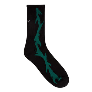 Vans Skate Thorn Crew Socks - Rain Forest - Mens Crew Length Socks by Vans 8.5-12 UK