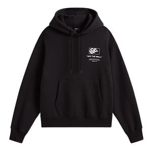 Vans Stacked Hi Pullover Hood - Black/White FA26 - Mens Pullover Hoodie by Vans