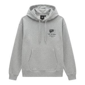 Vans Stacked Hi Pullover Hoodie - Cement Heather - Mens Pullover Hoodie by Vans