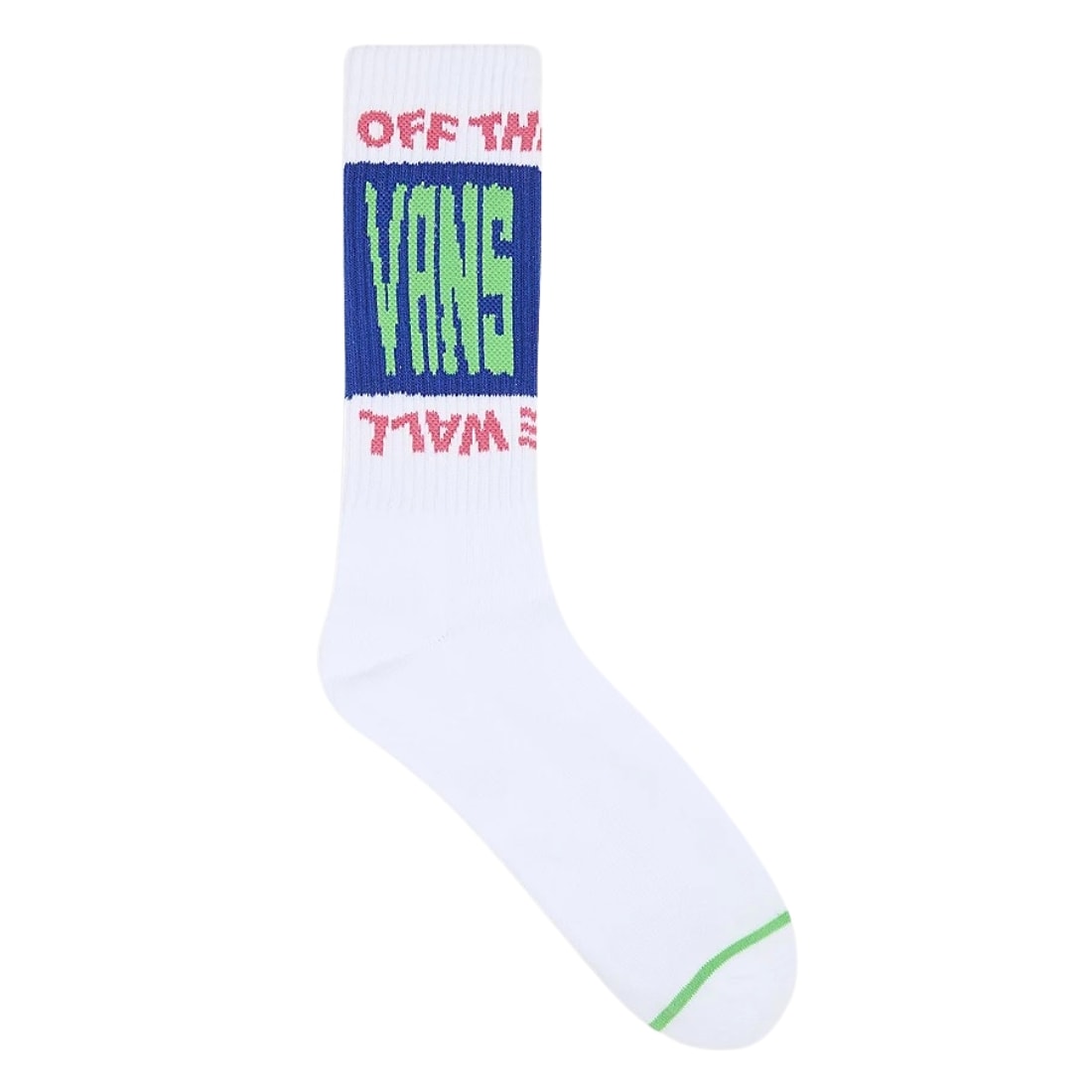 Vans Whammy Crew Socks - White - Mens Crew Length Socks by Vans