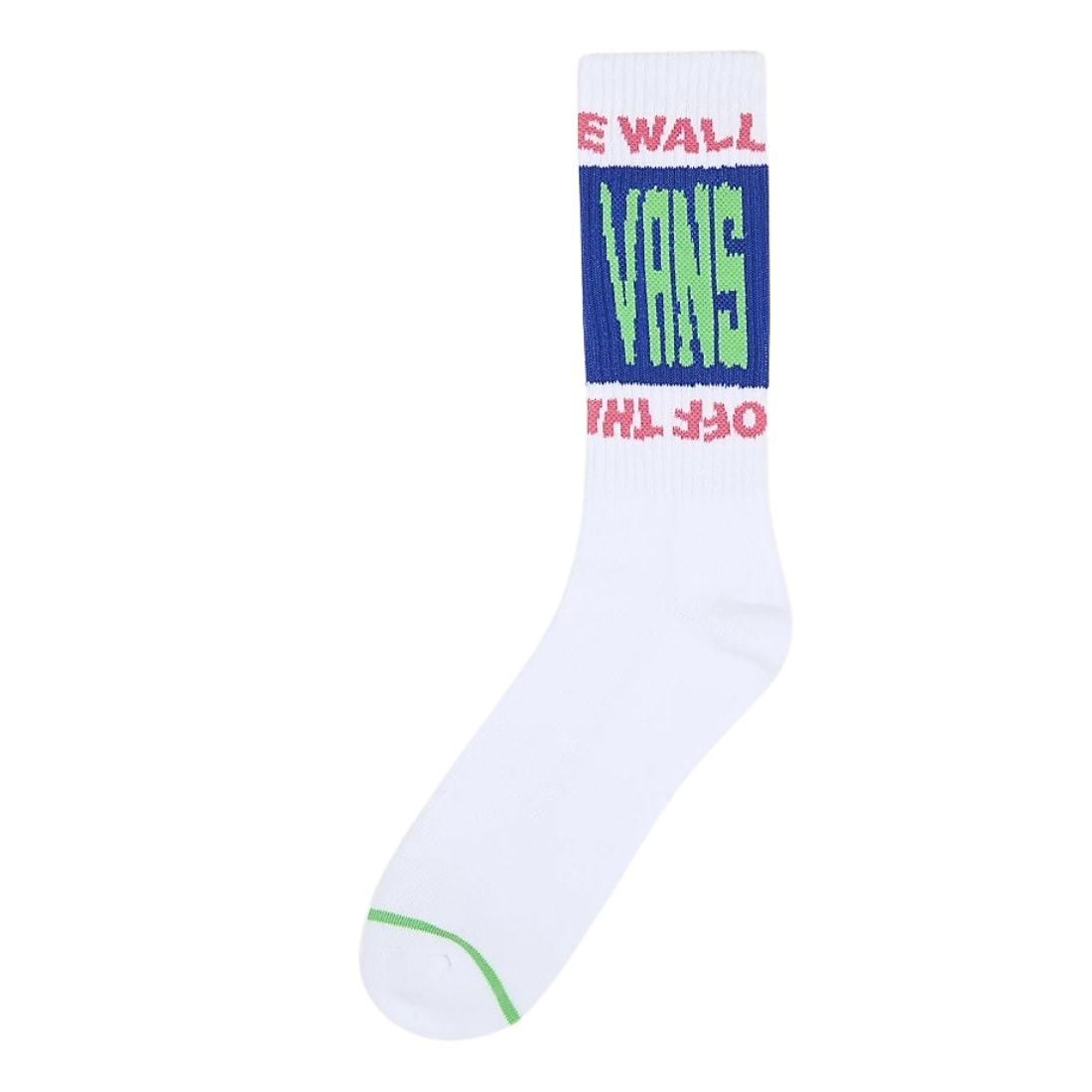 Vans Whammy Crew Socks - White - Mens Crew Length Socks by Vans