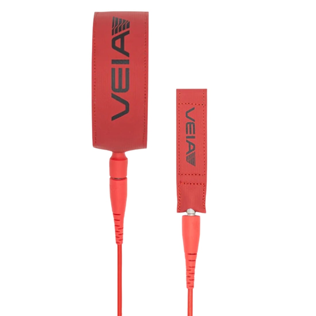 Veia 6Ft JJF Pro Comp 5mm Surfboard Leash - Red - 6ft Surfboard Leash by Veia 6ft 0