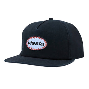 Vissla Big Spin Hat - Black - Snapback Cap by Vissla One Size