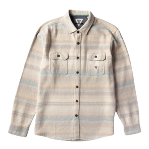 Vissla Descanso Flannel Shirt - Bone - Mens Flannel Shirt by Vissla