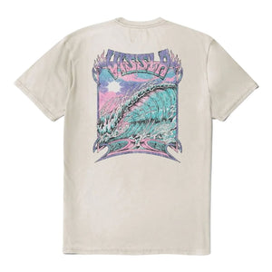 Vissla Drain Pipes Cosmic Wash T-Shirt - Dune - Mens Graphic T-Shirt by Vissla