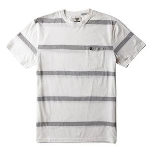 Vissla Granada Eco Tee - White - Mens Pocket T-Shirt by Vissla