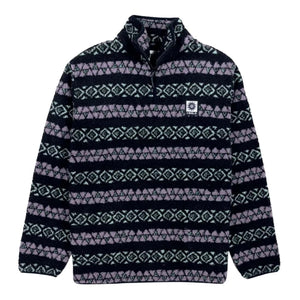 Vissla Hiking Ice Sherpa Fleece - Black - Mens Pullover Hoodie by Vissla