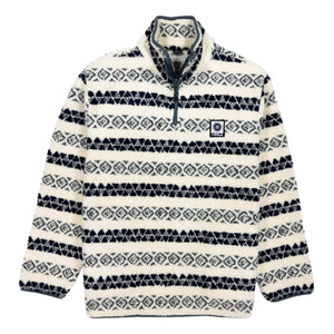 Vissla Hiking Ice Sherpa Fleece - Natural - Mens Pullover Hoodie by Vissla