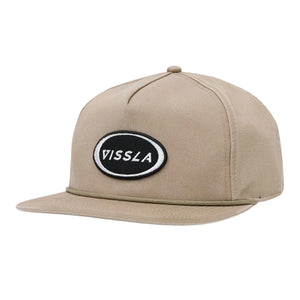Vissla Signature Hat - Khaki - Strapback Cap by Vissla One Size
