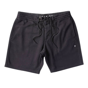 Vissla Solid Sets Eco 18.5 Sofa Surfer Shorts - Black - Mens Walk Shorts by Vissla