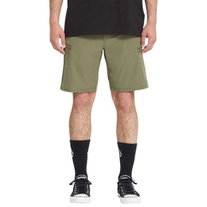 Volcom Cashed In Cargo Hybrid 20 Shorts - Wintermoss - Mens Hybrid Shorts by Volcom