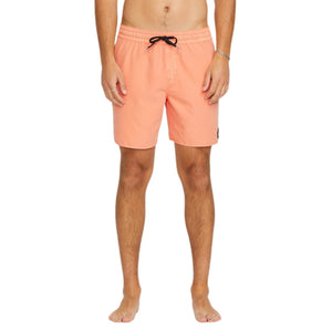 Volcom Center Trunk 17 Boardshort - Peach - Mens Boardshorts by Volcom