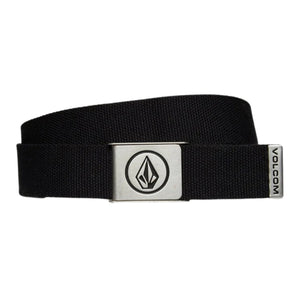 Volcom Circle Web Belt - Black SP26 - Mens Web Belt by Volcom One Size