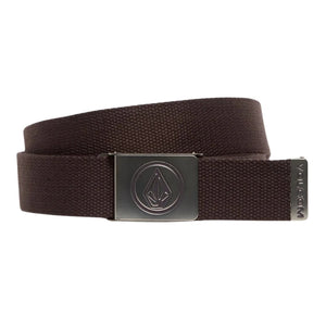 Volcom Circle Web Belt - Raisin - Mens Web Belt by Volcom One Size