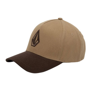 Volcom Embossed Stone Adj Hat Cap - Cacao