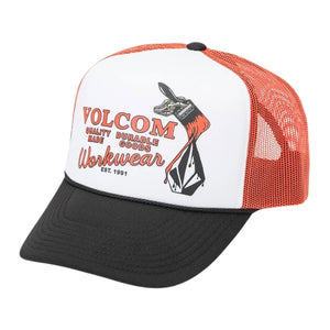 Volcom Even Lay Workwear Hat Cap - Orange