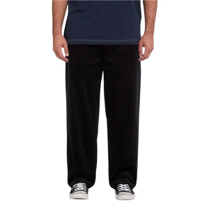 Volcom Freazy Loose EW Cord Pant - Black - Mens Corduroy Pants/Trousers by Volcom