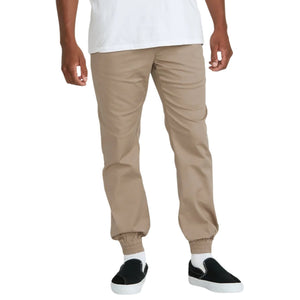 Volcom Frickin Slim Jogger - Khaki - Mens Joggers by Volcom
