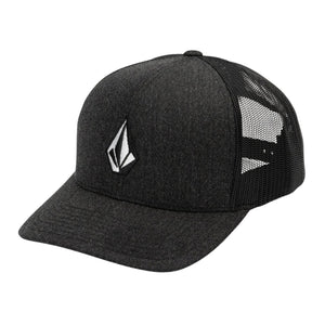 Volcom Full Stone Cheese Cap - Charcoal Heather - Trucker Cap by Volcom One Size