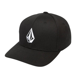 Volcom Full Stone Flexfit Hat - Black SP26 - Baseball Cap by Volcom