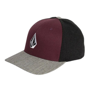 Volcom Full Stone HTHR Flexfit Hat - Pistol Punch - Baseball Cap by Volcom