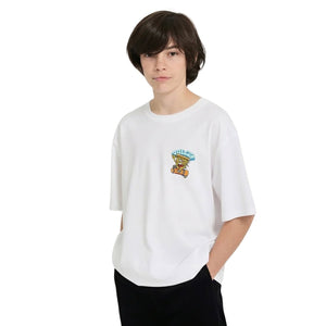 Volcom Kids Breazz Boys T-Shirt - White - Boys Skate Brand T-Shirt by Volcom