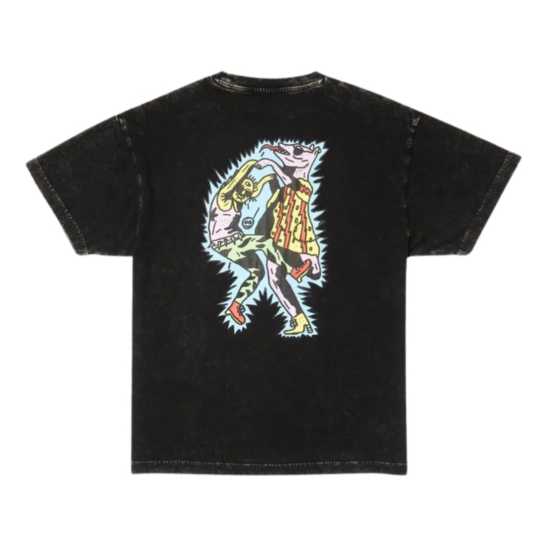 Volcom Kids FA Bob M 1 Loose Fit Boys T-Shirt - Washed Black - Boys Skate Brand T-Shirt by Volcom