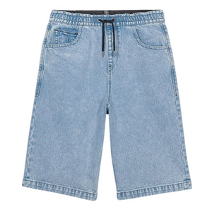 Volcom Kids Freazy Loose Denim Shorts - Pale Aqua - Boys Denim Shorts by Volcom