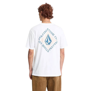 Volcom Obtical T-Shirt - White - Mens Graphic T-Shirt by Volcom