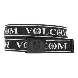 Volcom Oh Stone Web Belt - Black - Mens Web Belt by Volcom One Size