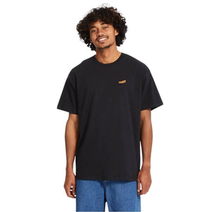 Volcom Pistol Stone Loose T-Shirt - Black SP26 - Mens Plain T-Shirt by Volcom