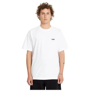 Volcom Pistol Stone Loose T-Shirt - White - Mens Plain T-Shirt by Volcom
