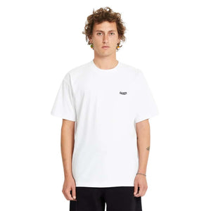 Volcom Pistol Stone Loose T-Shirt - White SP26 - Mens Plain T-Shirt by Volcom