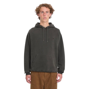 Volcom Single Stone PW Pullover Hood - Rinsed Black - Mens Pullover Hoodie by Volcom