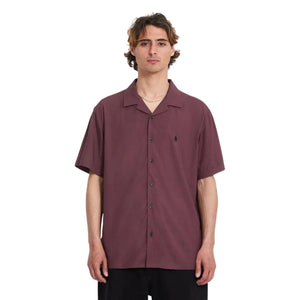 Volcom Single Stone Short Sleeve Shirt - Pistol Punch - Mens Casual Shirt by Volcom