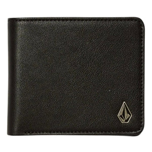 Volcom Slim Stone Wallet S - Black - Mens Wallet by Volcom