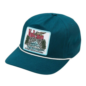 Volcom Stoney Mountain Hi Adj Snapback Hat - Dust Bowl Indigo - Snapback Cap by Volcom One Size