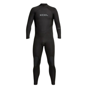 Xcel Mens 3/2mm Axis Backzip Full Wetsuit - Black - Mens Full Length Wetsuit by Xcel