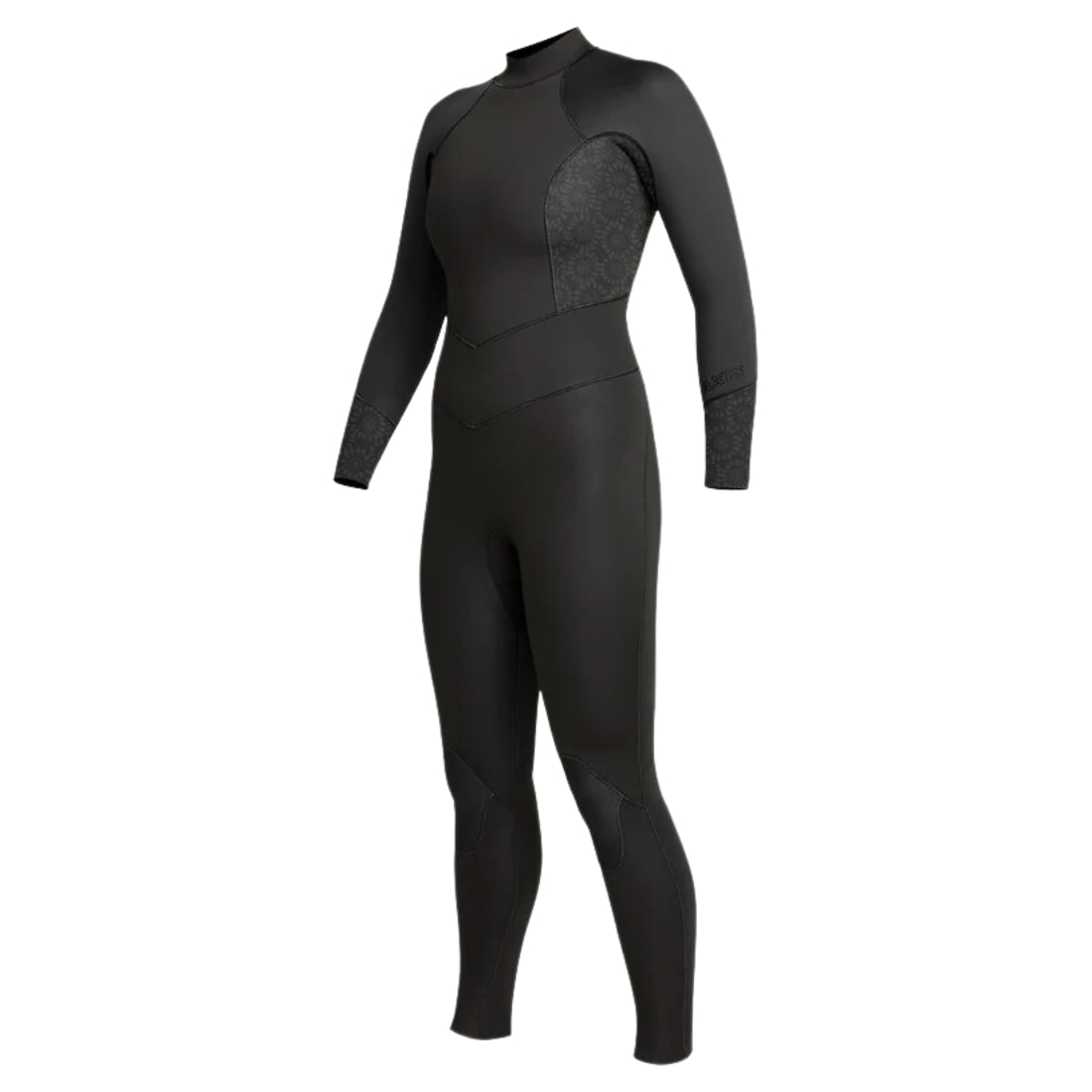 Xcel Womens 3/2mm Axis Backzip Wetsuit - Black Floral - Womens Full Length Wetsuit by Xcel 6 (small)