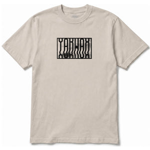 Yakwax Xerox T-Shirt - Stone/Mono - Mens Graphic T-Shirt by Yakwax
