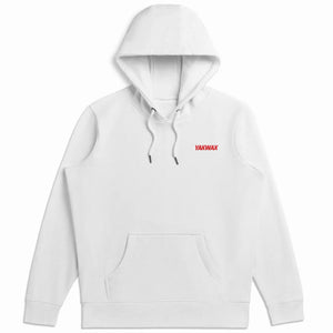 Yakwax Sport Oversized Hoodie - White - Mens Pullover Hoodie by Yakwax